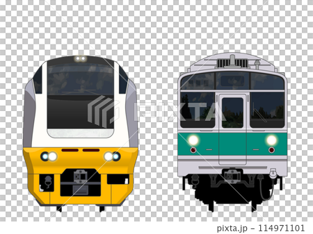 千葉の列車No.3_E653系 / 203系 114971101
