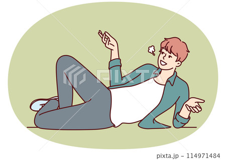 Older woman rides skateboard wanting to stay young and act like teenager heading to skatepark 114971484