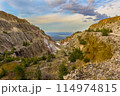 Excavation of an old mine in Polish mountains 114974815