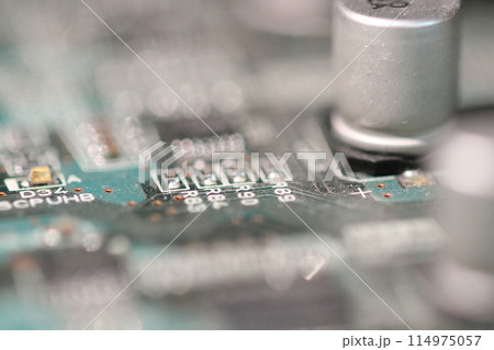 半導体の基盤 電子機械の集積回路 半導体の基盤 電子機械の集積回路 114975057
