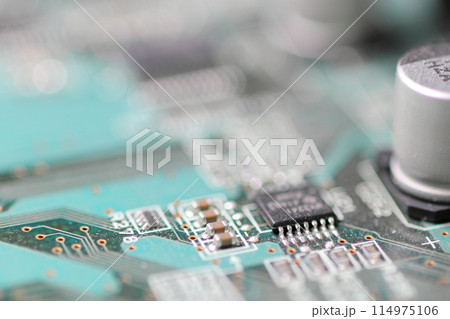 半導体の基盤　電子機械の集積回路 114975106