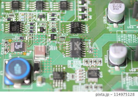 半導体の基盤 電子機械の集積回路 半導体の基盤 電子機械の集積回路 114975128