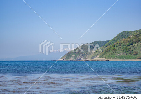 由良海水浴場の風景 由良海水浴場の風景 114975436