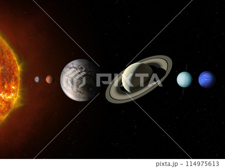 Planets on parade: Six planets set to align. 114975613