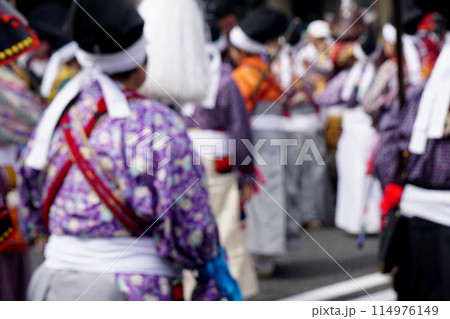 女武者　イメージ　ボケ 114976149