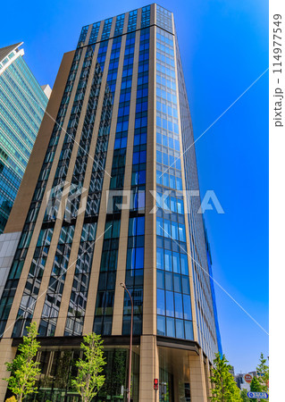東京 中央区 日本橋 江戸橋一丁目付近の都市風景 東京 中央区 日本橋 江戸橋一丁目付近の都市風景 114977549