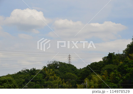 送電線　八王子市 114978529
