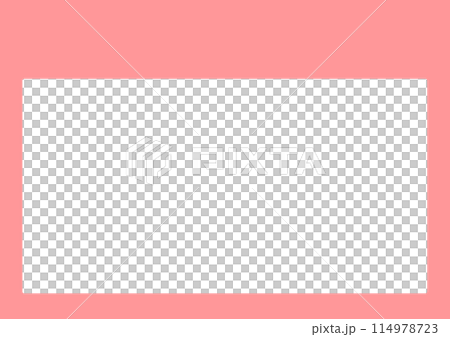 フレーム　単色　赤 114978723