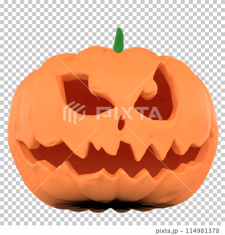 The jack o lantern for halloween or holiday concept 3d rendering. The jack o lantern for halloween or holiday concept 3d rendering. 114981378