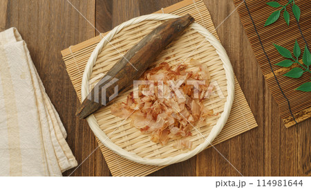 鰹節と削り節・鰹だしイメージ 114981644