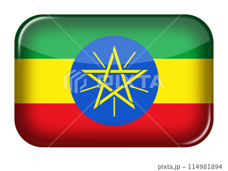 Ethiopia web icon rectangle button Ethiopia web icon rectangle button 114981894