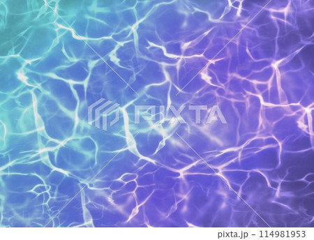 Illustration of waves with a bluish-purple atmospheric color. Illustration of waves with a bluish-purple atmospheric color. 114981953
