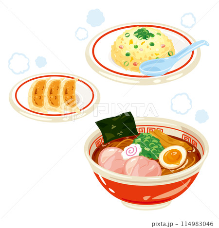 ラーメン定食 ラーメン定食 114983046