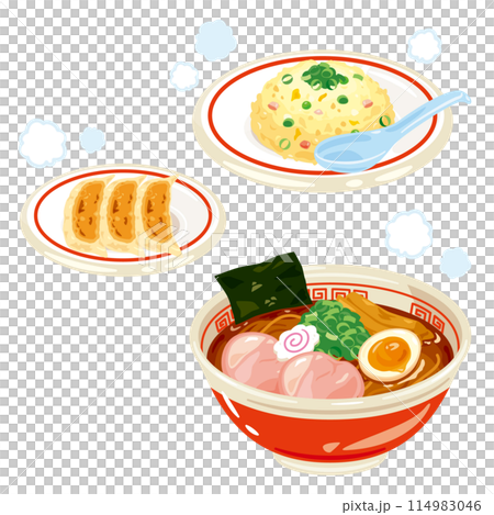 ラーメン定食 ラーメン定食 114983046