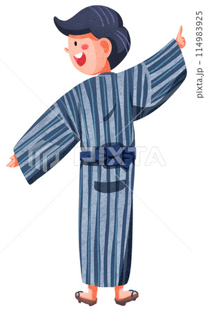 Hanabi festival watercolor illustration element concept 114983925