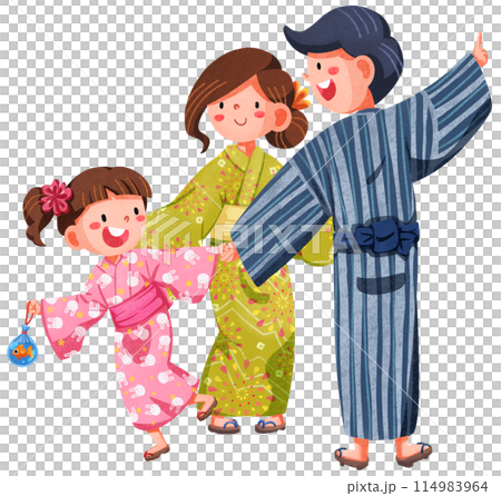 Hanabi festival watercolor illustration element concept Hanabi festival watercolor illustration element concept 114983964