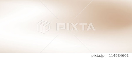 Smooth beige wave gradient background. Soft silk ecru liquid wallpaper. Buff color texture for banner, flyer, presentation, graphic design, leaflet. Abstract blurred wavy backdrop cover. Vector Smooth beige wave gradient background. Soft silk ecru liquid wallpaper. Buff color texture for banner, flyer, presentation, graphic design, leaflet. Abstract blurred wavy backdrop cover. Vector 114984601