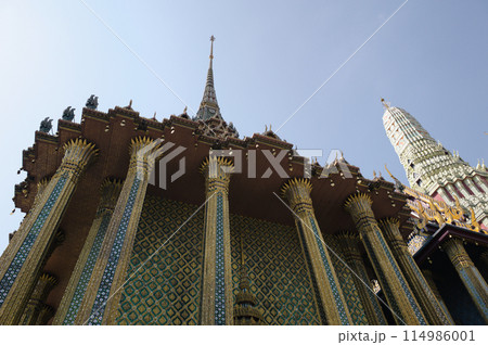 タイの観光名所　ワットプラケオ 114986001