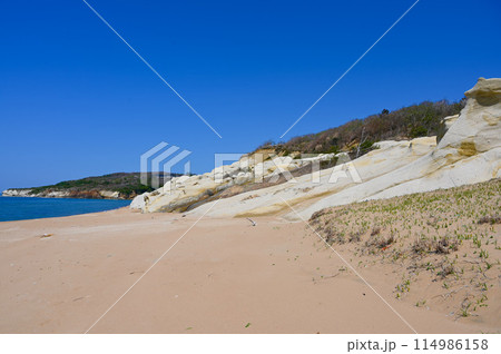 長者屋敷跡　奇岩怪石　片野海岸　加賀市 114986158