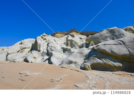 長者屋敷跡　片野海岸　凝灰岩 奇岩群　加賀市 114986828