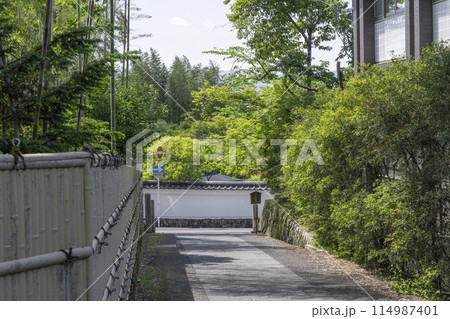 南禅寺　龍渕閣への道標 114987401