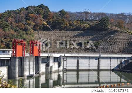 茨城県日立市 十王ダム 茨城県日立市 十王ダム 114987571