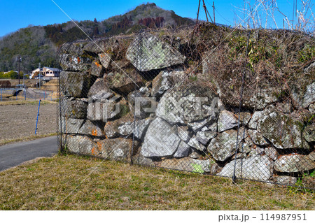 播磨「利神城」麓の石垣群 114987951