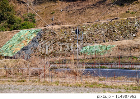 播磨「利神城」麓の石垣群 114987962