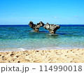 ハートロック（沖縄県古宇利島ティーヌ浜） 114990018