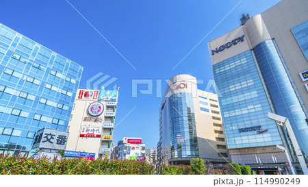 川崎・武蔵溝ノ口駅(溝の口駅)の都市風景【神奈川県・川崎市】 川崎・武蔵溝ノ口駅(溝の口駅)の都市風景【神奈川県・川崎市】 114990249