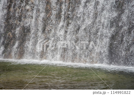 渓谷の砂防ダム【鈴鹿国定公園・宮妻峡】 114991822