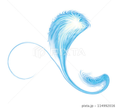 Abstract background. Explosion. Vector drawing 114992016