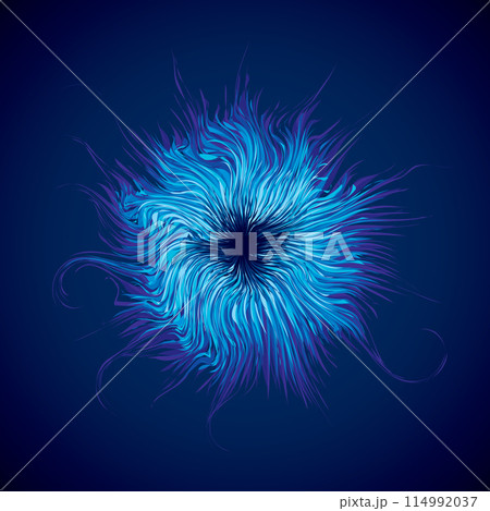 Abstract background. Explosion. Vector drawing Abstract background. Explosion. Vector drawing 114992037