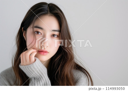 女性モデル「AI生成画像」 114993050