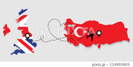 Travel to Turkey by airplane from Great Britain 114993603