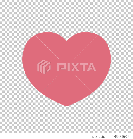 Hand-painted heart Hand-painted heart 114993605