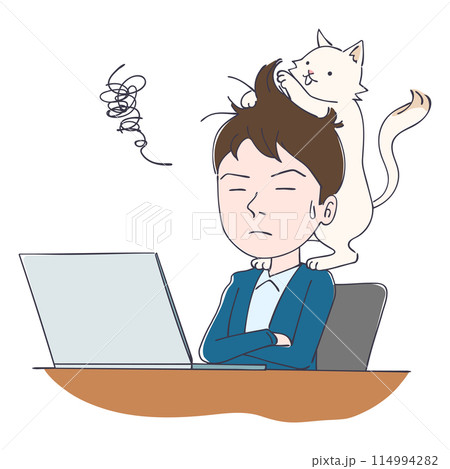 猫とリモート 114994282