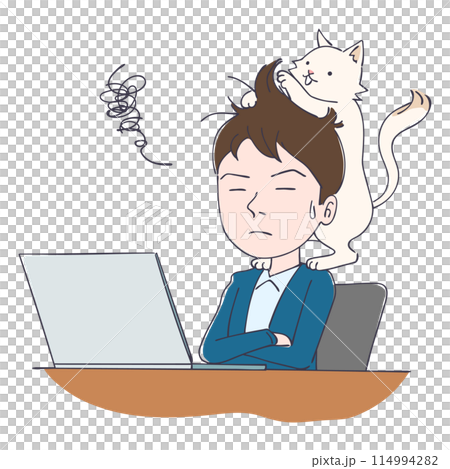 猫とリモート 114994282