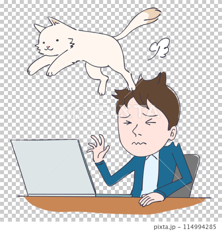 猫とリモート 114994285
