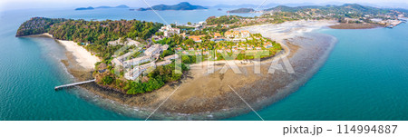 View of Cape Panwa beach in Phuket, Thailand 114994887