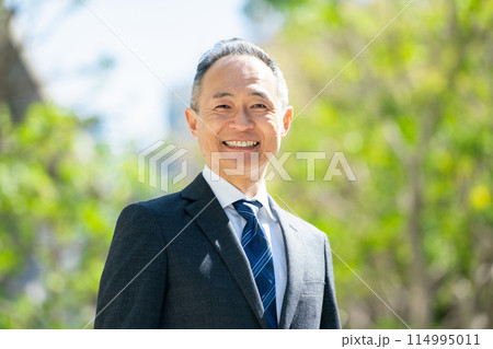 ミドル男性 ビジネス ポートレート ミドル男性 ビジネス ポートレート 114995011