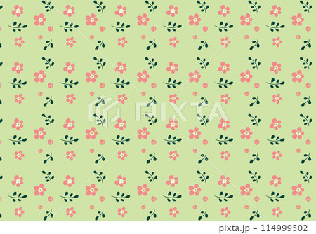 グリーン上の花の壁紙 114999502