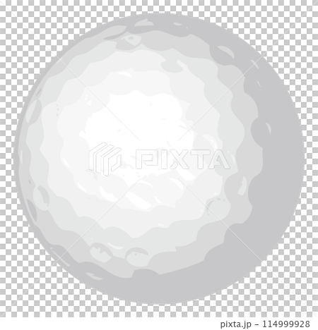 ゴルフボールのベクターイラスト 114999928