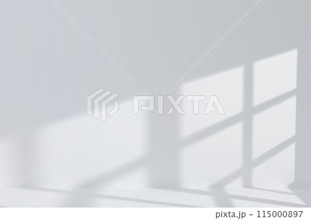 Blank White Room Interior with Natural Lighting. Blank White Room Interior with Natural Lighting. 115000897