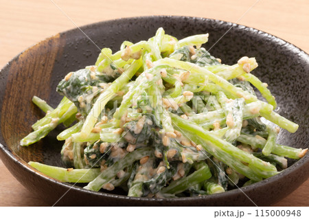 三つ葉の胡麻マヨネーズ和え 三つ葉の胡麻マヨネーズ和え 115000948