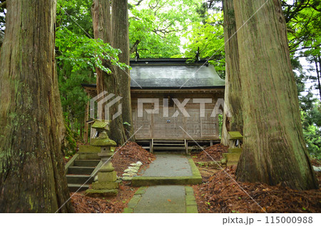 福島県会津若松市湊町のパワースポット　下馬渡熊野神社 115000988