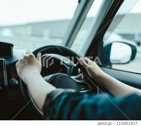 運転席の男性 運転席の男性 115001837
