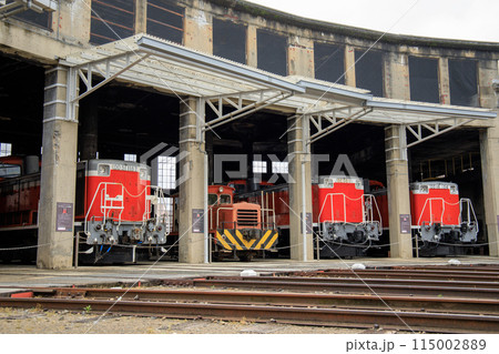 旧津山扇形機関車庫（津山まなびの鉄道館） 115002889