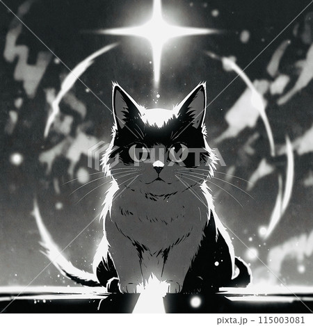 夜空に輝く猫 夜空に輝く猫 115003081