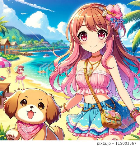 南国の夢：ちびアイドルとゴールデンレトリバーのハワイ日記 115003367